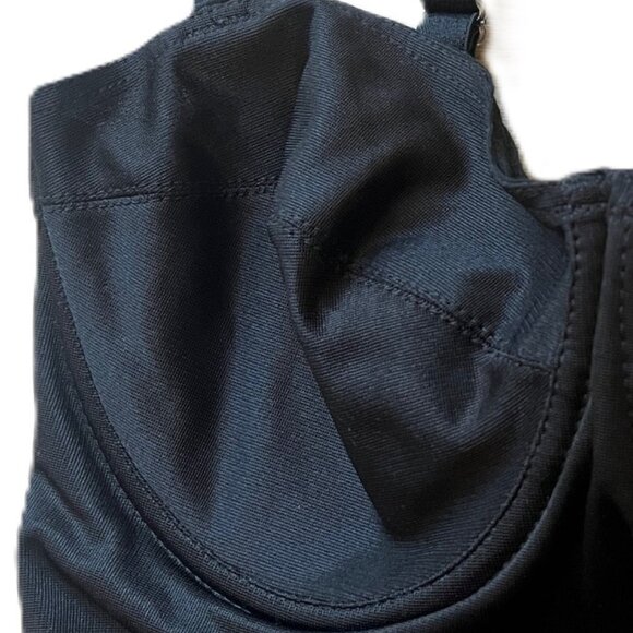 NEW! Nip Tuck & Boost Black Strapless Shapewear mini dress 36D Vintage 08381 - Picture 4 of 10